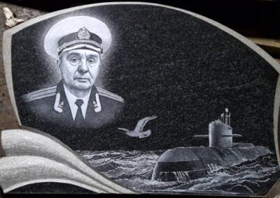 Профессиональная гравировка портрета на граните Таллин — Avrora Kivi Portree graveerimine graniidile Tallinnas